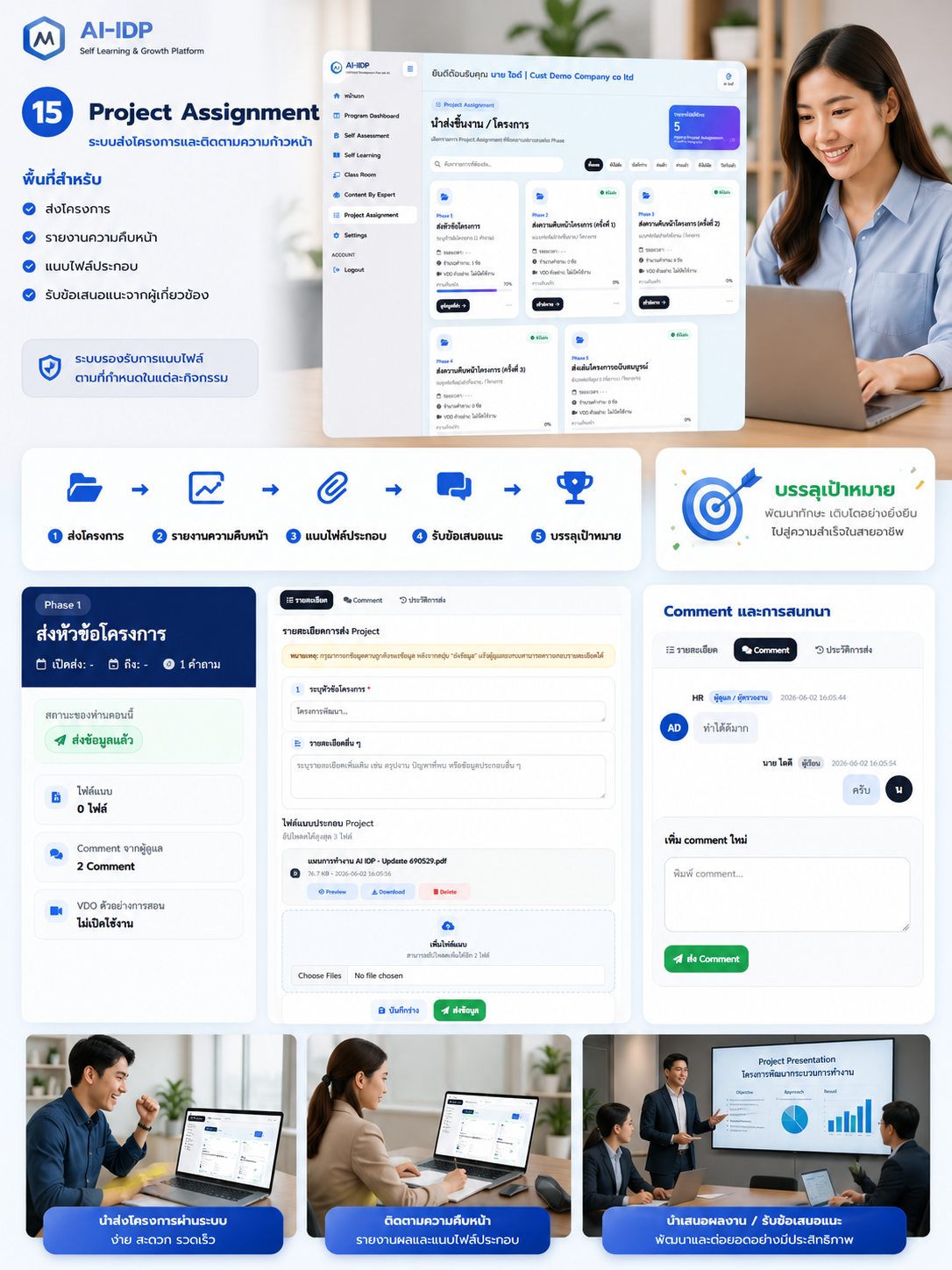 AI-IDP Platform หน้าจอที่ 16