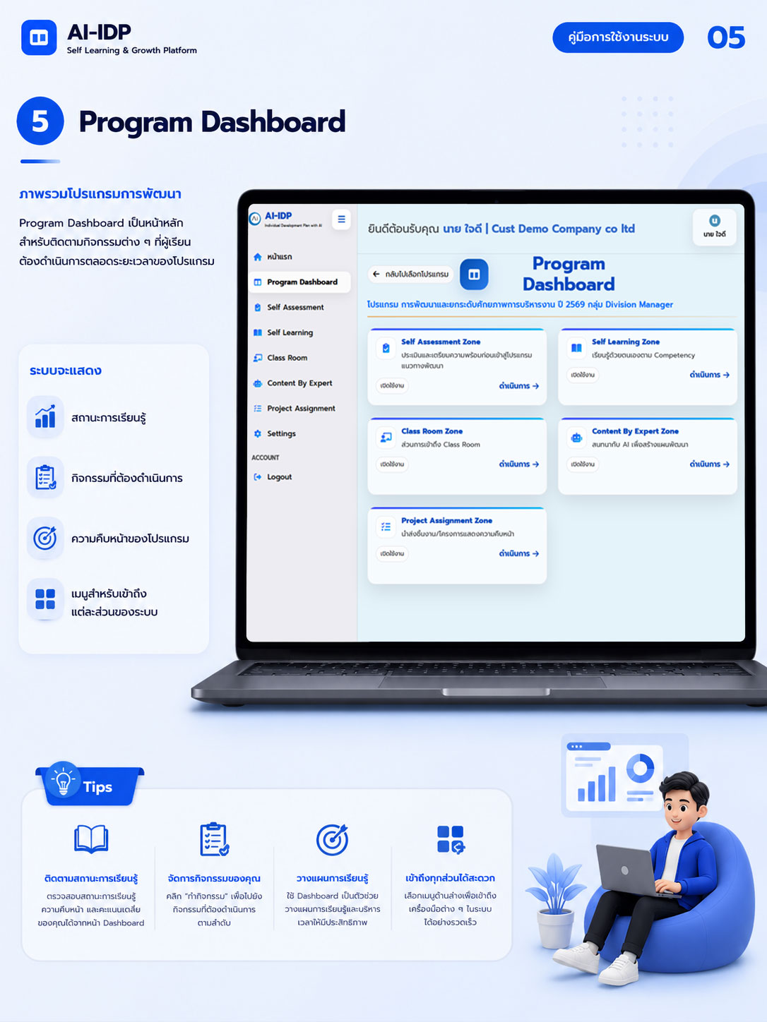 AI-IDP Platform หน้าจอที่ 6